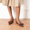 C.Paravano Flats for Women | Womens Flats | Pointed Toe Flats for Women | Ballet Flats | Women’s Flats Black(Leopard)
