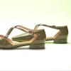 C.Paravano Sandals for Women | Women Flats Dress Shoes | Mary Jane for Women | Flats Shoes Women Dressy(Army Green)