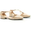 C.Paravano Sandals for Women | Women Flats Dress Shoes | Mary Jane for Women | Flats Shoes Women Dressy(Beige)