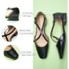 C.Paravano Sandals for Women | Women Flats Dress Shoes | Mary Jane for Women | Flats Shoes Women Dressy(Black)