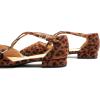 C.Paravano Sandals for Women | Women Flats Dress Shoes | Mary Jane for Women | Flats Shoes Women Dressy(Leopard)