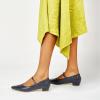 C.Paravano Women’s Pumps | Mary Jane Flats | Low Heel Dress Shoes | Convertible Heel Shoes(Navy)