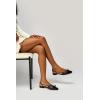 C.Paravano Women’s Slingback Flats Cap Toe | Slingback Flats for Women | Sandal Women | Flat Shoes for Women(Black)