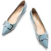 C.Paravano Flats for Women | Pointed Toe Flats | Ballet Flat | Women Dressy Shoes Comfortable(Blue)