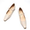 C.Paravano Women’s Pumps | Mary Jane Flats | Low Heel Dress Shoes | Convertible Heel Shoes(Off-white)