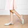 C.Paravano Slingback Flats | Pointed Toe Flats for Women | Slingbacks Shoes for Women | Ballet Flats(A15b Light Green)