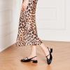 C.Paravano Slingback Heels for Women | T-Strap Mary Jane Shoes | Womens Pumps | Low Heel Dress Shoes(Black)