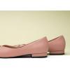 C.Paravano Women’s Flats Pointed Toe Flats for Women Designer Ballet Flats Leather Flats Shoes for Women Dressy Casual Work Office Party Shoes(Pink A3)