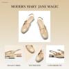 C.Paravano Women’s Pumps | Mary Jane Shoes | Sling Backs | Block Heels Women | Low Heel Pumps | Mary Jane Heels(Size 9.5,Camel)