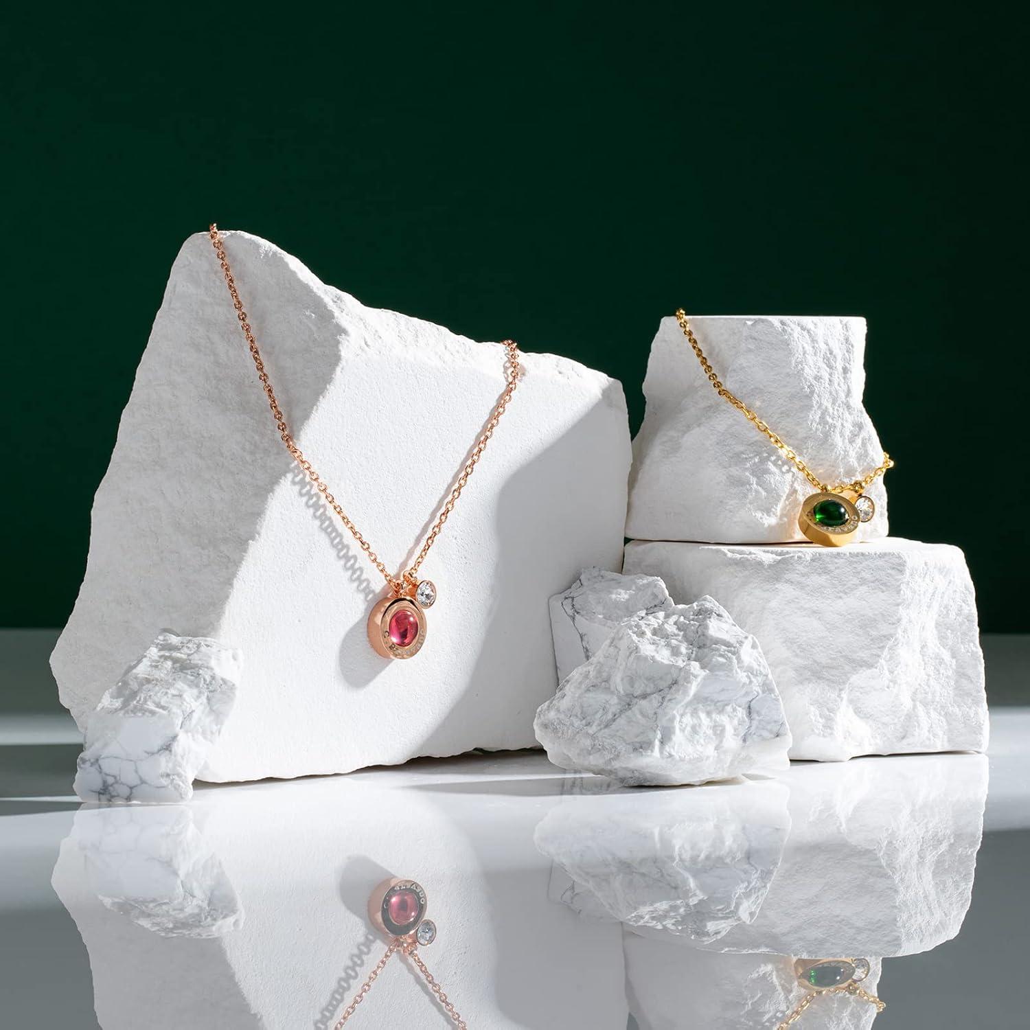 imageCParavano Necklaces for Women Jewelry Necklace Jewelry for Women Chain Necklace Pendant Necklace for WomenF46Red