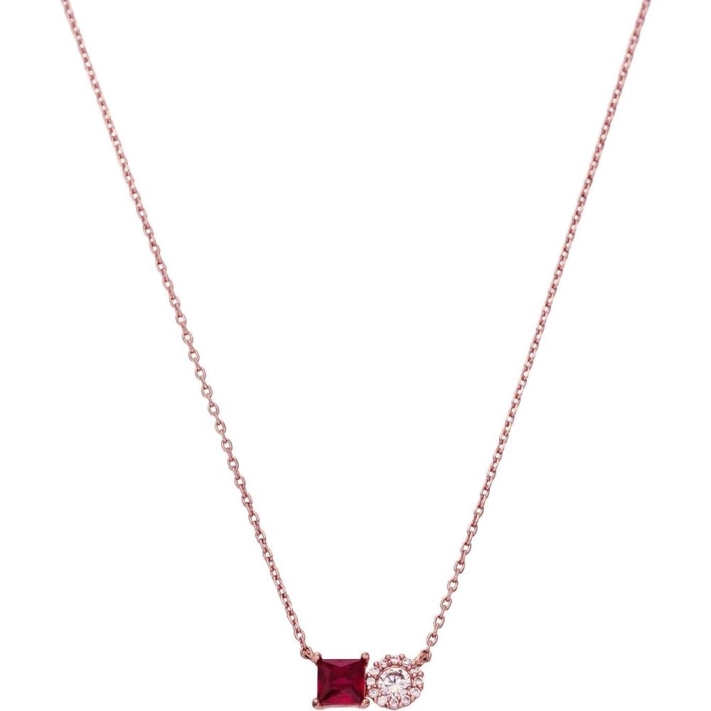 imageCParavano Necklaces for Women Gemstone Necklace 18K Necklace for Women Jewelry for Women Chain Necklace Pendant Necklace for Women Necklaces for HerF66Red