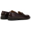 C.Paravano Genuine Leather Penny Loafers | Loafers for Women | Casual Slip On | Walking Flats Classic Driving Moccasins(Brown)