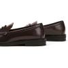 C.Paravano Genuine Leather Penny Loafers | Loafers for Women | Casual Slip On | Walking Flats Classic Driving Moccasins(Brown)