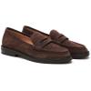 C.Paravano Genuine Leather Penny Loafers | Loafers for Women | Casual Slip On | Walking Flats Classic Driving Moccasins(Chestnut)