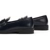 C.Paravano Genuine Leather Penny Loafers | Loafers for Women | Casual Slip On | Walking Flats Classic Driving Moccasins(Navy)