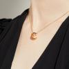 C.Paravano Necklaces for Women | Gemstone Necklace | 18K Necklace for Women | Jewelry for Women | Chain Necklace | Pendant Necklace for Women | Necklaces for Her(F90_GOLD)