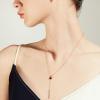 C.Paravano Necklaces for Women | Gemstone Necklace | 18K Necklace for Women | Jewelry for Women | Chain Necklace | Pendant Necklace for Women | Necklaces for Her(F65-Red)