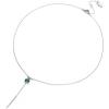 C.Paravano Necklaces for Women | Gemstone Necklace | 18K Necklace for Women | Jewelry for Women | Chain Necklace | Pendant Necklace for Women | Necklaces for Her(F64-Green)