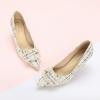 C.Paravano Womens Designer Pumps | Kitten Heels for Women | Low Heels | Heels for Women | Women Shoes Dressy(White Multi)