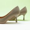 C.Paravano Women’s Pumps | Women Heels Closed Toe | Pumps Shoes Women | Chic Pointed Toe Design | Comfort Heels(Camel,Size 8)