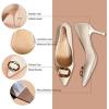 C.Paravano Women’s Pumps | Women Heels Closed Toe | Pumps Shoes Women | Chic Pointed Toe Design | Comfort Heels(White,Size 9)