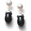 C.Paravano Gold Earrings Dangle Dangle Earrings Pearl Gold Wedding Earrings Gold 18K Gold Plated Earrings for Women 925 Sterling Silver Earrings for Women(EARRING_33)