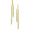 C.Paravano Gold Earrings Dangle Dangle Earrings Pearl Gold Wedding Earrings Gold 18K Gold Plated Earrings for Women 925 Sterling Silver Earrings for Women(EARRING_50)