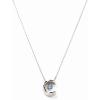 C.Paravano Necklaces for Women | Gemstone Necklace | 18K Necklace for Women | Jewelry for Women | Chain Necklace | Pendant Necklace for Women | Necklaces for Her(REF90_SILVER)