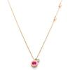 C.Paravano Necklaces for Women Jewelry Necklace Jewelry for Women Chain Necklace Pendant Necklace for Women(F46_Red)