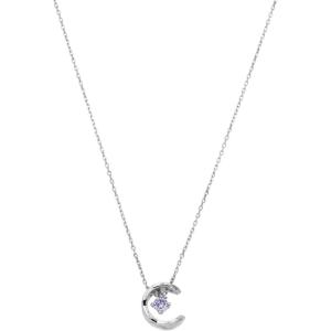 C.Paravano Necklaces for Women | Gemstone Necklace | 18K Necklace for Women | Jewelry for Women | Chain Necklace | Pendant Necklace for Women | Necklaces for Her(F90_SILVER)