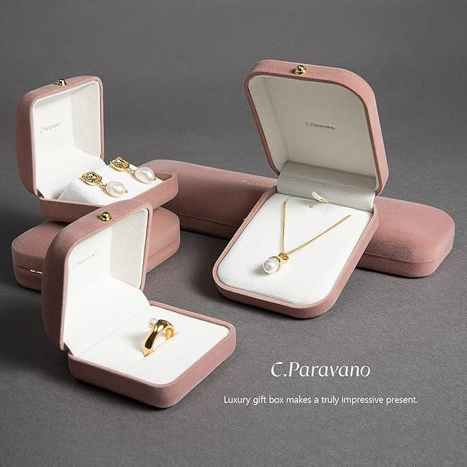imageCParavano Necklaces for Women Jewelry Necklace 18K Necklace for Women Jewelry for Women Chain Necklace Pendant Necklace for Women Necklaces for Her Gemstone NecklaceF89RoseGold
