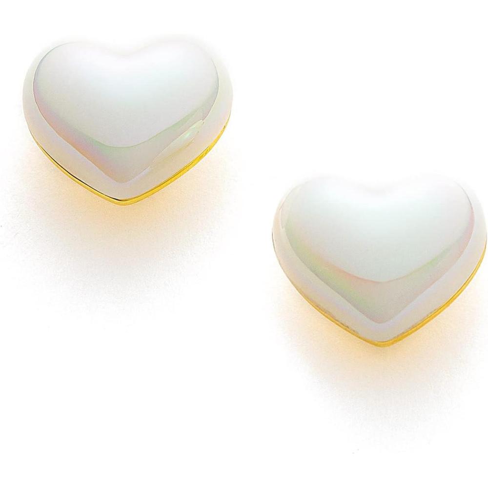 imageCParavano 18K Gold Earrings Studs Stud Earrings for Women Hypoallergenic Earring for Women Flatback Stud Earrings Stud Earrings GoldEARRING34SMALL