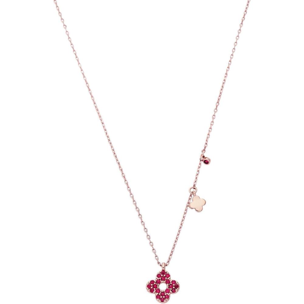 imageCParavano Necklaces for Women Jewelry Necklace 18K Necklace for Women Jewelry for Women Chain Necklace Pendant Necklace for Women Necklaces for Her Gemstone NecklaceF78Red