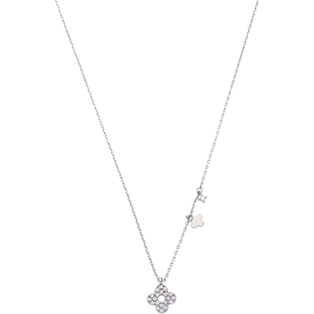 imageCParavano Necklaces for Women Jewelry Necklace 18K Necklace for Women Jewelry for Women Chain Necklace Pendant Necklace for Women Necklaces for Her Gemstone NecklaceF77White