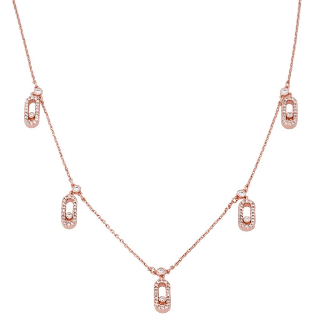 imageCParavano Necklaces for Women Jewelry Necklace 18K Necklace for Women Jewelry for Women Chain Necklace Pendant Necklace for Women Necklaces for Her Gemstone NecklaceF89RoseGold