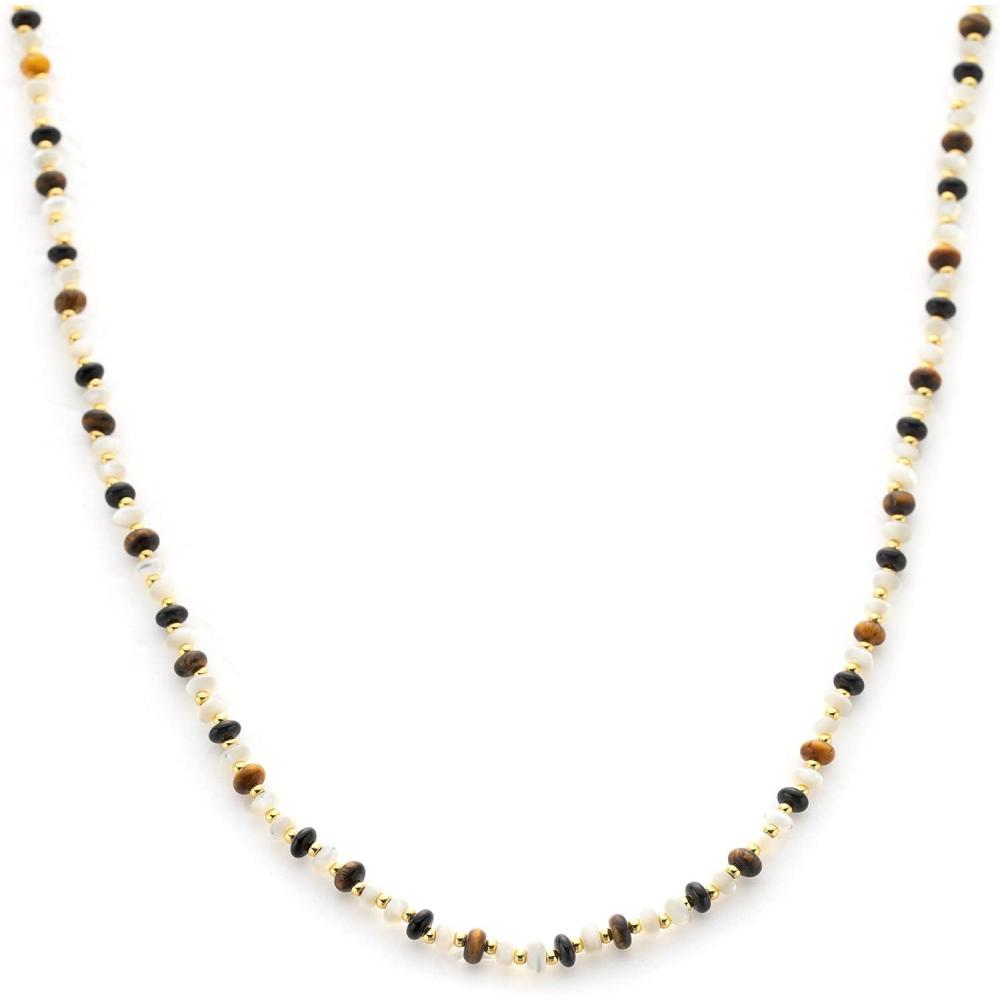 imageCParavano Pearl Necklaces for Women Pearl Choker Necklace 18K Gold Plated Chain Necklace Necklaces Pearl Real Pearl Necklace Long Pearl Necklace Pearl NecklaceNECKLACEF24