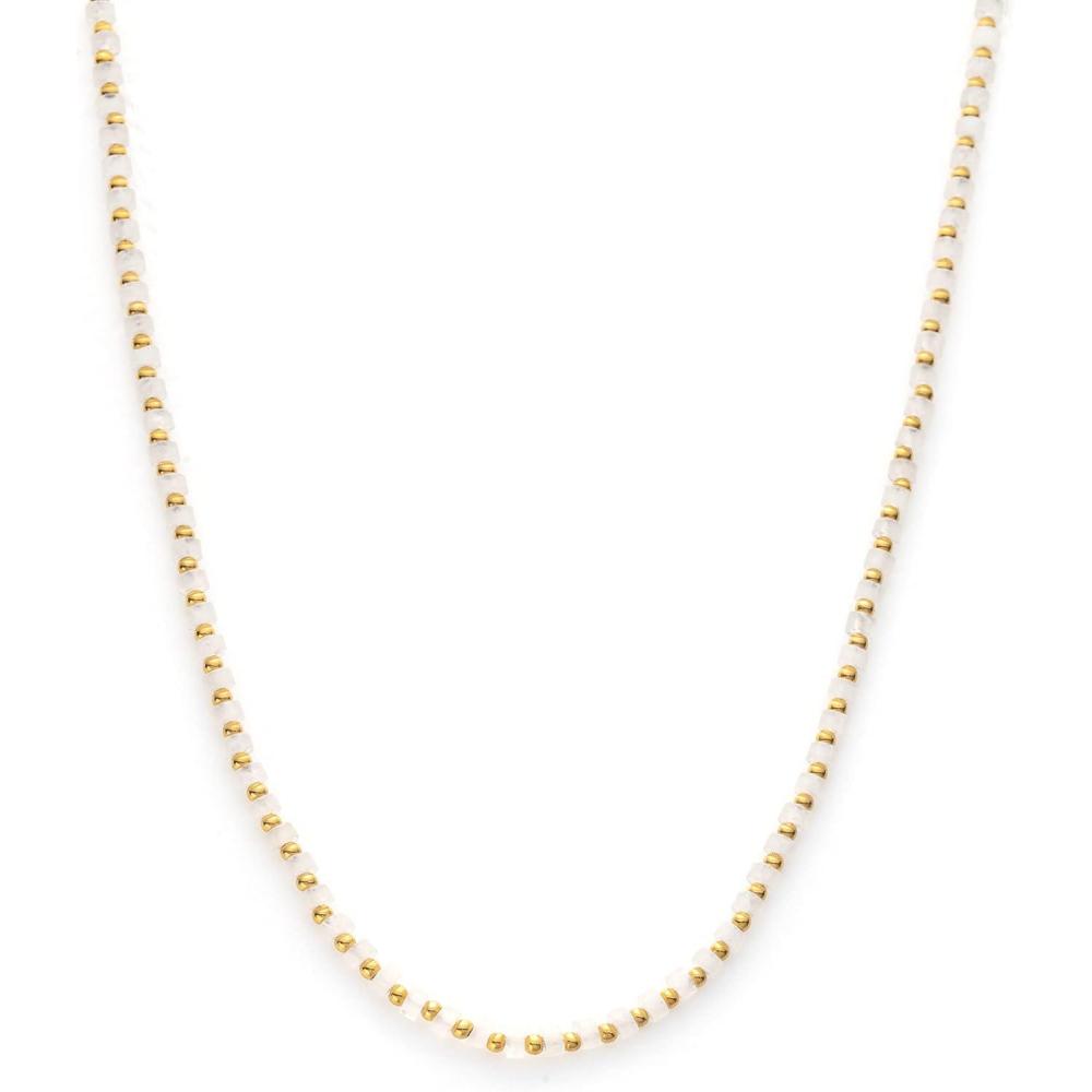 imageCParavano Pearl Necklaces for Women Pearl Choker Necklace 18K Gold Plated Chain Necklace Necklaces Pearl Real Pearl Necklace Long Pearl Necklace Pearl NecklaceNECKLACEF38