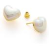 C.Paravano 18K Gold Earrings Studs Stud Earrings for Women Hypoallergenic Earring for Women Flatback Stud Earrings Stud Earrings Gold(EARRING_34)