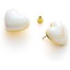 C.Paravano 18K Gold Earrings Studs Stud Earrings for Women Hypoallergenic Earring for Women Flatback Stud Earrings Stud Earrings Gold(EARRING_34_SMALL)