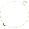 C.Paravano Necklaces for Women | Jewelry | Necklace | 18K Necklace for Women | Jewelry for Women | Chain Necklace | Pendant Necklace for Women | Necklaces for Her | Gemstone Necklace(F63-Black)