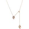 C.Paravano Necklaces for Women | Jewelry | Necklace | 18K Necklace for Women | Jewelry for Women | Chain Necklace | Pendant Necklace for Women | Necklaces for Her | Gemstone Necklace(F88-RoseGold)