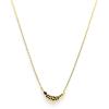C.Paravano Necklaces for Women | Jewelry | Necklace | 18K Necklace for Women | Jewelry for Women | Chain Necklace | Pendant Necklace for Women | Necklaces for Her | Gemstone Necklace(F63-Black)