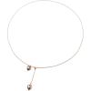 C.Paravano Necklaces for Women | Jewelry | Necklace | 18K Necklace for Women | Jewelry for Women | Chain Necklace | Pendant Necklace for Women | Necklaces for Her | Gemstone Necklace(F88-RoseGold)