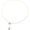 C.Paravano Necklaces for Women | Jewelry | Necklace | 18K Necklace for Women | Jewelry for Women | Chain Necklace | Pendant Necklace for Women | Necklaces for Her | Gemstone Necklace(F88-Gold)