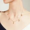C.Paravano Necklaces for Women | Jewelry | Necklace | 18K Necklace for Women | Jewelry for Women | Chain Necklace | Pendant Necklace for Women | Necklaces for Her | Gemstone Necklace(F89-Gold)