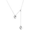 C.Paravano Necklaces for Women | Jewelry | Necklace | 18K Necklace for Women | Jewelry for Women | Chain Necklace | Pendant Necklace for Women | Necklaces for Her | Gemstone Necklace(F88-Sliver)