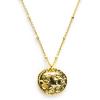 C.Paravano Necklaces for Women | Jewelry | Necklace | 18K Necklace for Women | Jewelry for Women | Chain Necklace | Pendant Necklace for Women | Necklaces for Her | Gemstone Necklace(F61-Gold)