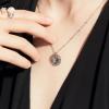 C.Paravano Necklaces for Women | Jewelry | Necklace | 18K Necklace for Women | Jewelry for Women | Chain Necklace | Pendant Necklace for Women | Necklaces for Her | Gemstone Necklace(F62-Sliver)