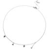 C.Paravano Necklaces for Women | Jewelry | Necklace | 18K Necklace for Women | Jewelry for Women | Chain Necklace | Pendant Necklace for Women | Necklaces for Her | Gemstone Necklace(F69-Blue)