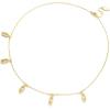 C.Paravano Necklaces for Women | Jewelry | Necklace | 18K Necklace for Women | Jewelry for Women | Chain Necklace | Pendant Necklace for Women | Necklaces for Her | Gemstone Necklace(F89-Gold)
